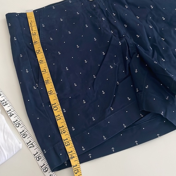Set-Nautica Navy & White Top & Shorts Set- Top: size Small; Shorts: size 8 - Picture 14 of 16